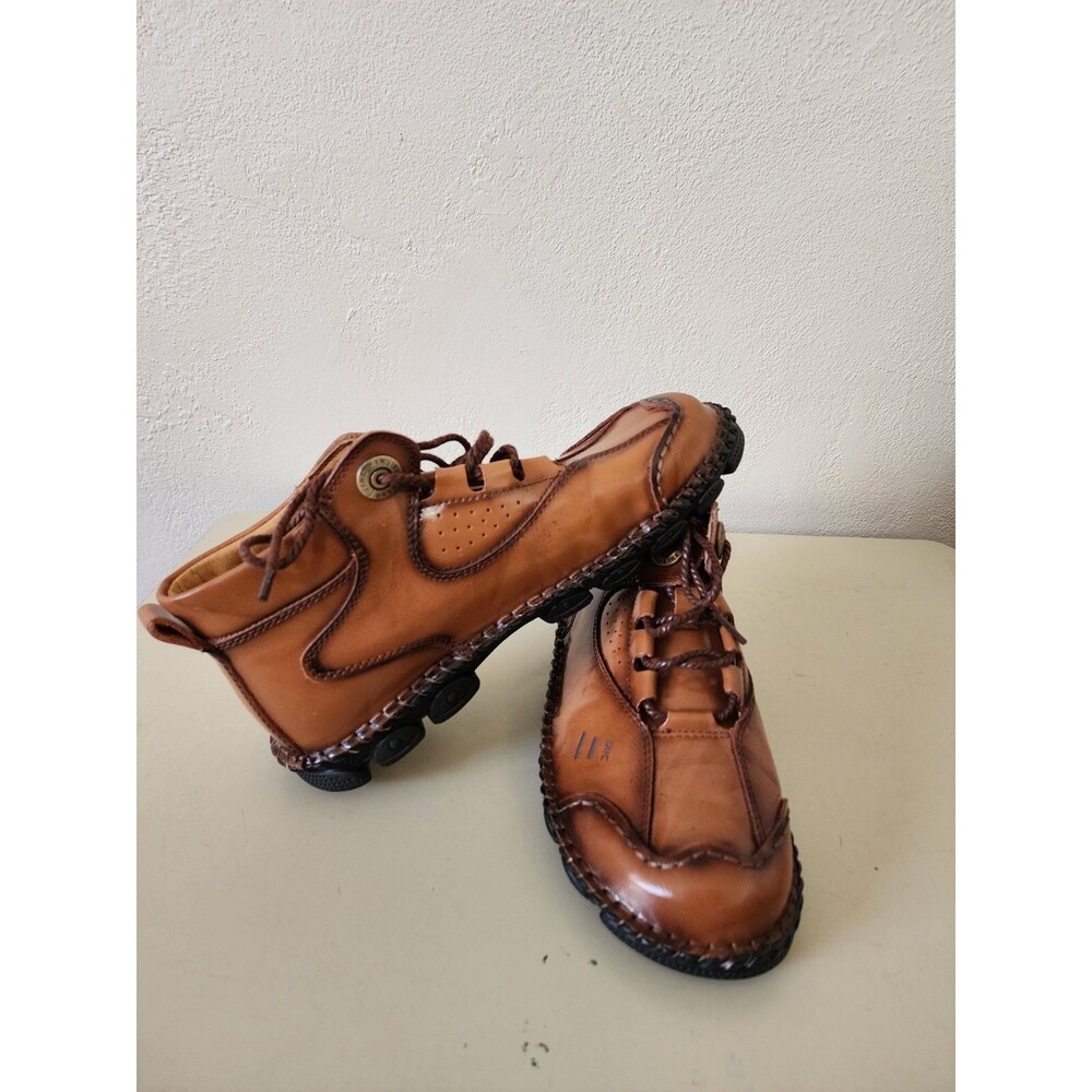 Unisex MENICO Hand Stiched LEATHER BOOTS European size 40